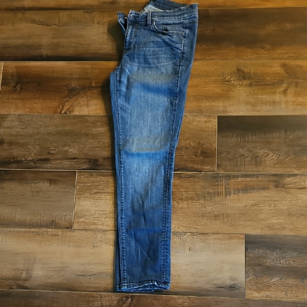 Ann Taylor Blue Skinny Jeans Classic Style